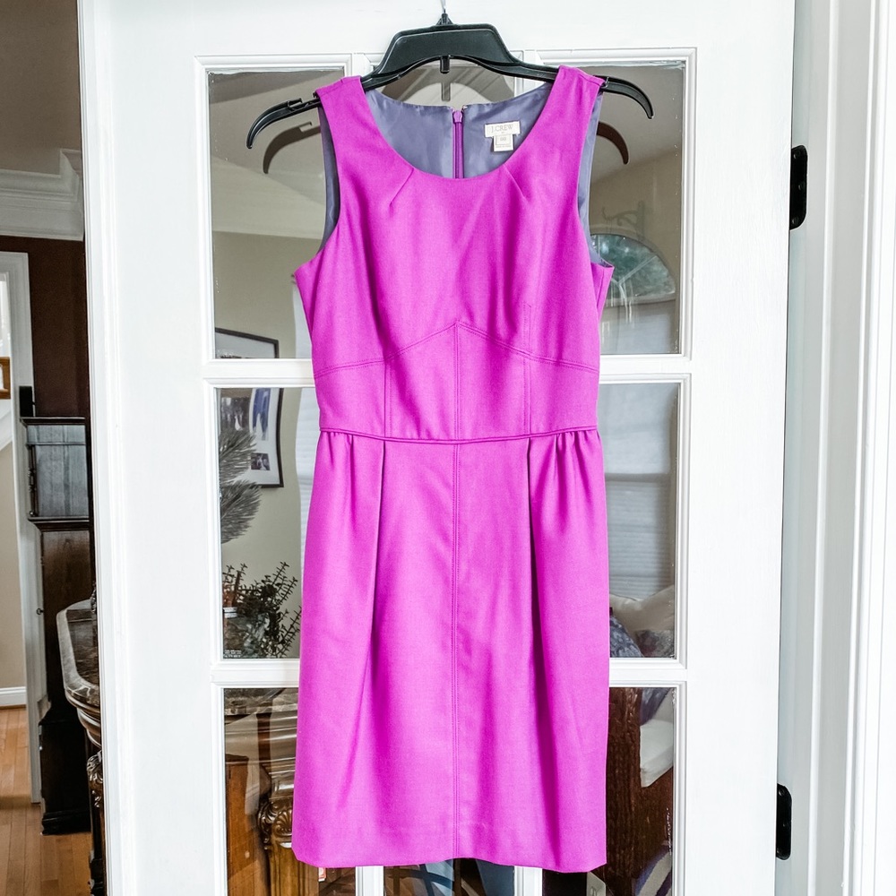 💜JCrew Plum Dress💜